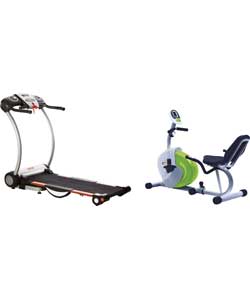 Unbranded VFIT 99 Treadmill and Recumbent Cycle Bundle