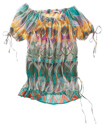 Reminds us of our time in India - its the bright colours and loose, floaty fabric. Gorgeous! 100 Vis