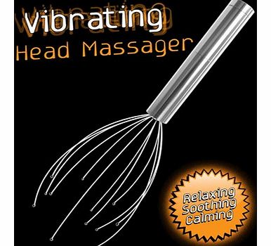 Vibrating Head MassagerRelieve your tension and stress levels from a hard day with this tingling and sensuous Vibrating Head Massager Spider.Designed to stimulate pressure points across your head and neck, it will help to energise both your body and 