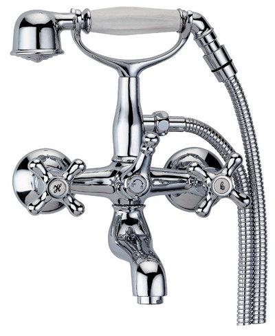Victoria Bath Shower Mixer Brass Chrome