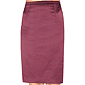 Victoria Beckham style Satin Pencil Skirt