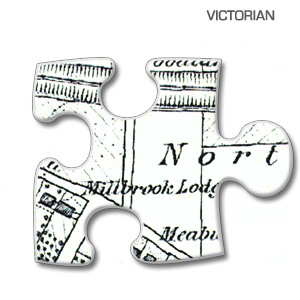 Unbranded (Victorian) - Personalised Map Jigsaw Puzzle -