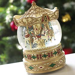 Victorian Carousel Waterglobe