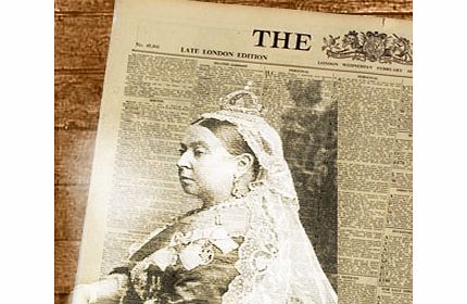 Unbranded Victorian Newspaper