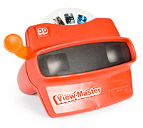 Unbranded View-Master Retro (Blue   Las Vegas Reel)