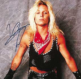Vince Neil autograph