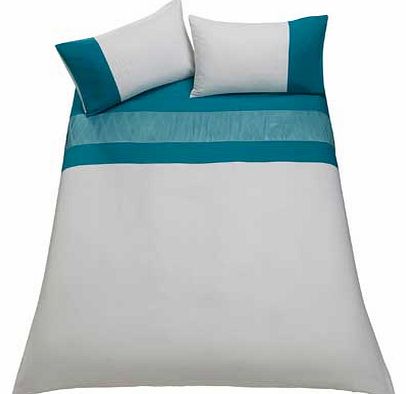 With this duvet set. you get to choose between 2 stylish duvet covers. This Living Vinny Teal Twin Pack Duvet Cover Set includes 2 duvet covers and 4 pillowcases. Set includes 2 duvet covers and 4 pillowcases. Machine washable. Made from 100% polyest