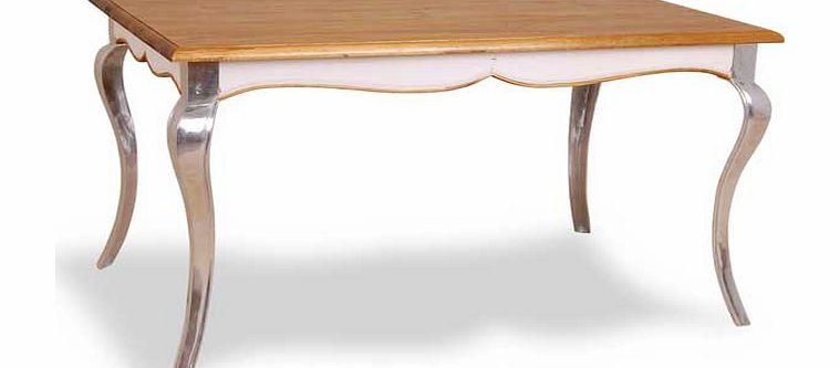 Unbranded Vintage Glam Pine Dining Table