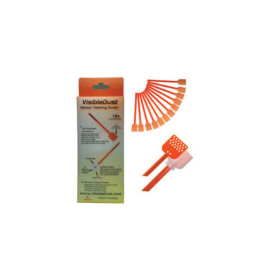 Unbranded Visible Dust 1.0x Swabs Orange-pack of 12