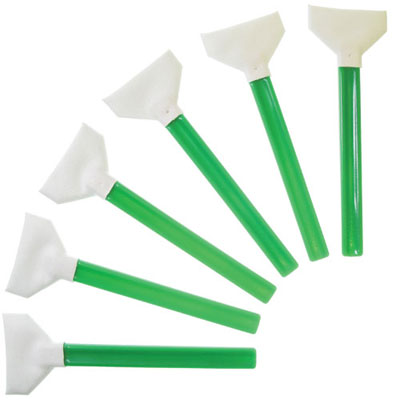 Unbranded Visible Dust Green Digital Back Swabs - 42mm wide