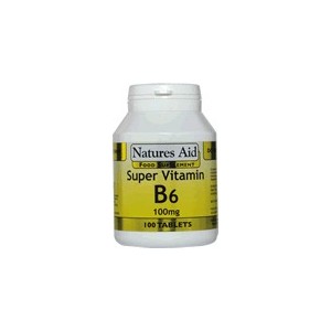 Unbranded Vitamin B6 (High Potency) 100mg. 100 Tablets.