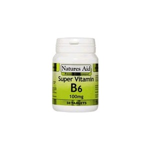 Unbranded Vitamin B6 (High Potency) 100mg. 50 Tablets.