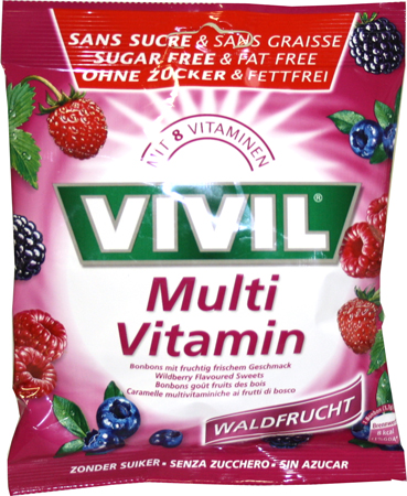 Unbranded VIVIL Wildberry Multi Vitamin Sweets 75g