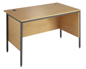 Unbranded VL assembled rectangular H-leg desk