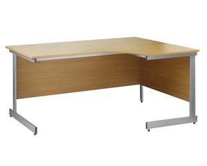 Unbranded VL Budget ergonomic C-leg desk
