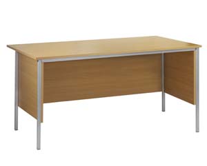 Unbranded VL Budget rectangular H-leg desk