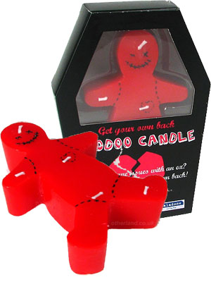 The Voodoo Candle is perfect to get revenge! Invite your best friends over for a large glass of wine