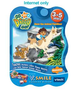 Unbranded VSmile Go Diego Go Software