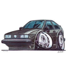 Unbranded VW Scirocco - Grey T-shirt