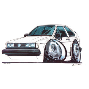 Unbranded VW Scirocco - White T-shirt