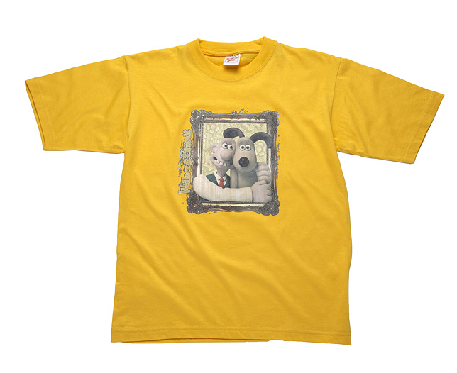 Unbranded W and G Portrait Tee-Kids Small 1-2yrs-Yellow
