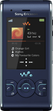 Sony Ericsson W595 Grey on Three Mix 
