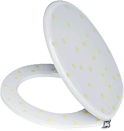 Wacky Duckies Toilet Seat