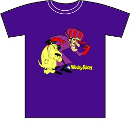 wacky races dastardly & mutley t shirt