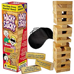 Wacky Stacky is a great family game for those with a steady hand and nerves of steel.