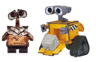 Unbranded WALL.E Deluxe Figures - Cube and Stack Wall-E