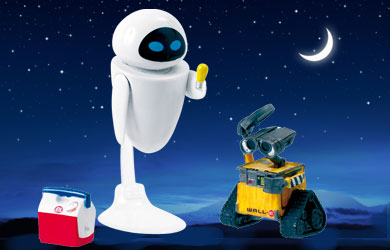 Unbranded WALL.E Movie Moments - Wall-E in Awe