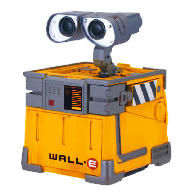 Help clean the earth with your own transforming Wall?E. When Wall?E goes to sleep every night transf