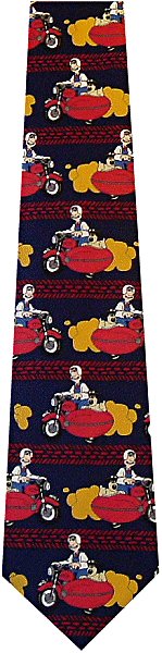 Wallace & Gromit Bike Tie