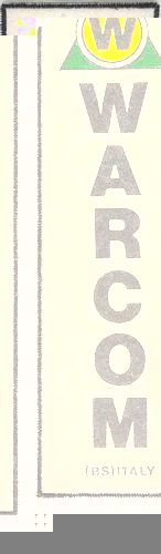 Warcom Logo Patch (6cm x 21cm)