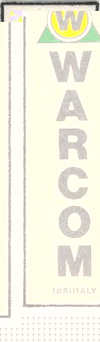 Warcom Logo Patch (6cm x 21cm)