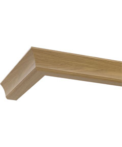 Unbranded Wardrobe Traditional Cornice - Oak