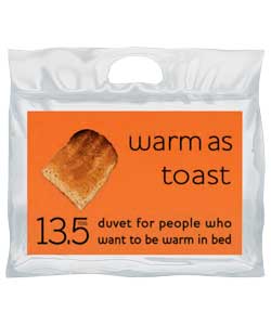 Unbranded Warm as Toast 13.5 Tog Duvet Single Bed