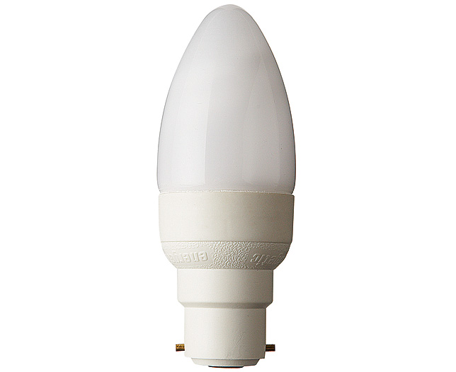 Unbranded Warm White Energy Saving Bulbs, Candle, 7w,