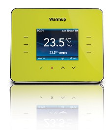 Unbranded Warmup 3IE I-Zone Thermostat Leaf Green
