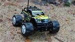 Unbranded Warpath Monster Truck: - Blue and yellow