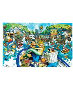 Unbranded Wasgij Original Catch of the Day 16