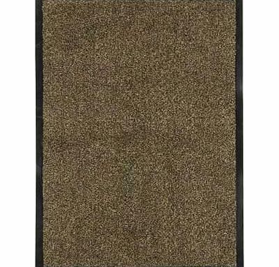 Add a stylish touch to your doorway with this simplistic Living absorbing mat. Its non-slip backing prevents sliding and movement. making for a practical and functional product. with its neutral tones this contemporary piece is attractive and tastefu