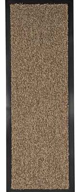 Washable Cotton Floor Runner Rug 180x60cm - Beige