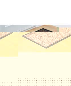 Unbranded Washable Cotton Mat 50 x 80cm