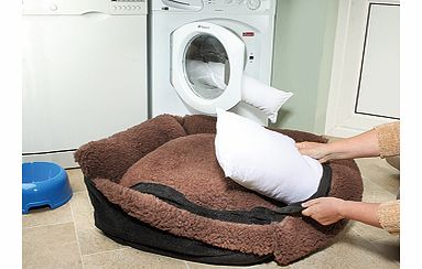 No more throwing out your dogs smelly bed after just a few months of use. The cosiest, most practical pet bed ever, this is the first weve seen that has removable covers on the walls and base as well as the central cushion, so theyre completely ma