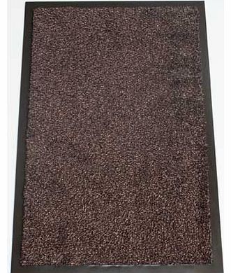Washamat Dark Brown Doormat - 60 x 40cm