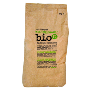 Bio D washing powder is specially formulated to give a great natural cleaning performance at a range