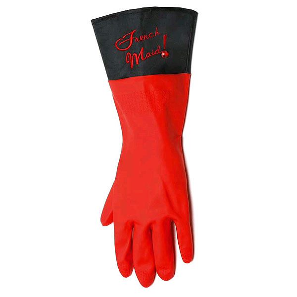 Unbranded Washing Up Gloves - French Maid