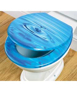 Water Droplet Toilet Seat