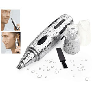 Waterproof Nose- Ear and Mustache Hair Trimmer